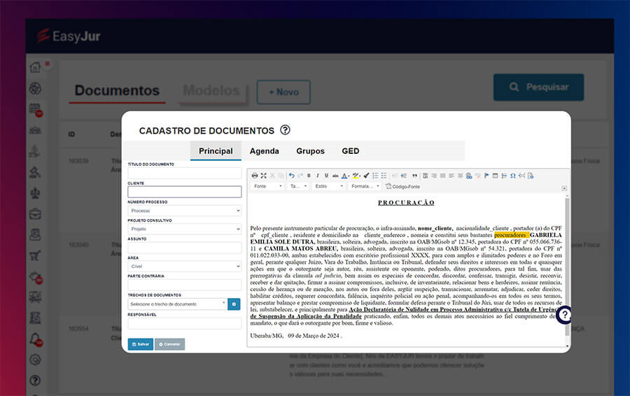 automatizacao de documentos